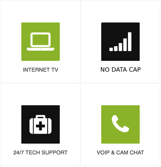 Internet TV Cam Chat via Satellite Internet